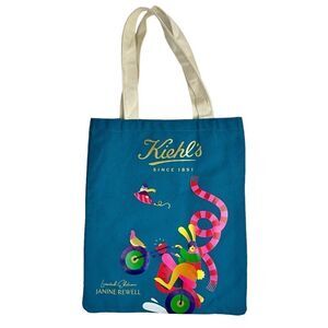 Kiehl’s Limited Edition Designer Tote Bag Shoulder Carry On Janine Rewell